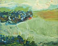 Gabriel Goddard Landscape Painting - Sold for $2,625 on 02-06-2021 (Lot 359).jpg